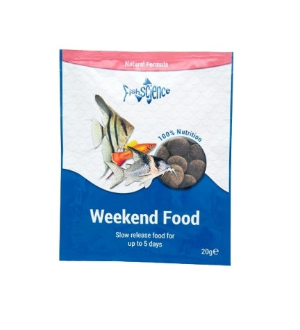 FishScience Weekend Food Sachet Fish Food