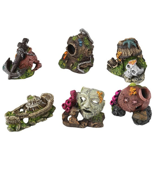 Aqua D'Ella Miniature Mix Aquarium Decor