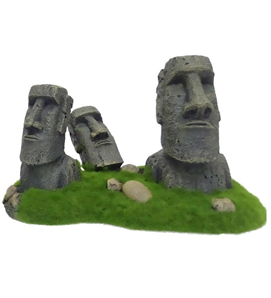 Aqua D'Ella Moai Easter Island Aquarium Decor