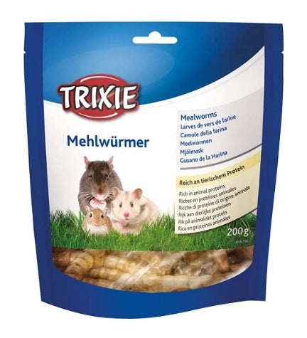Trixie Dried Mealworms for Small Pets , Bird and Reptiles