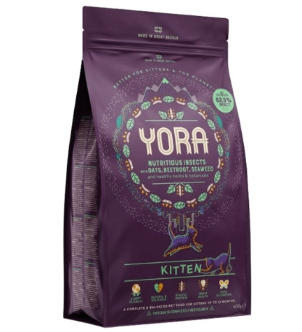 Yora Pet Foods Insect Protein Kitten Dry Food