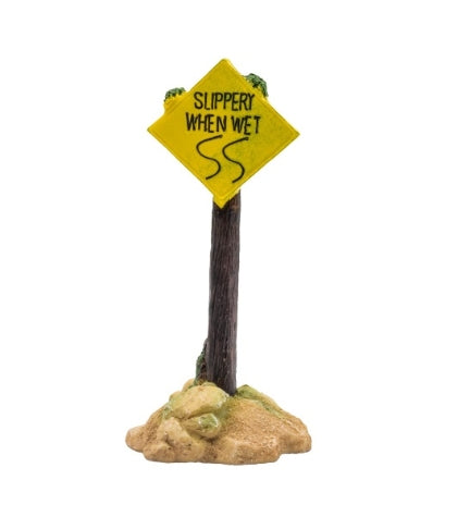 AquaSpectra Road Sign Aquarium Decor