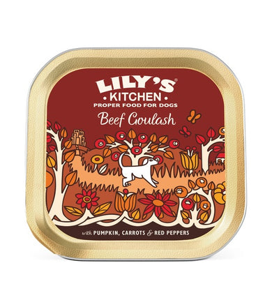 Lily's Kitchen Dog Beef Goulash Dog Wet Food Bundle Pack of 10
