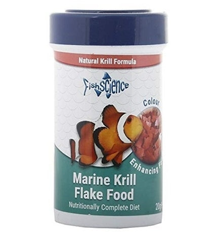 FishScience Marine Krill Flake Fish Food