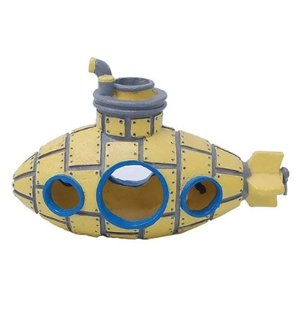 AquaSpectra Sunken Submarine Aquarium Decor