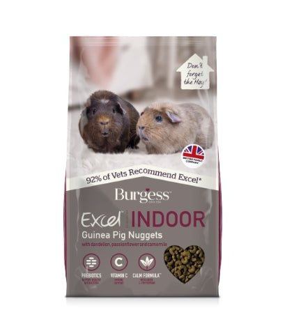 Burgess Excel Indoor Guinea Pig Nuggets