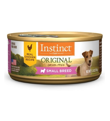 Instinct Original Small Breed Chicken Dog Wet Food 156G