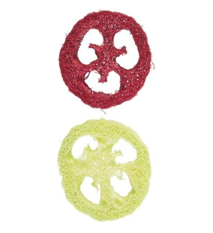 Trixie Set of Loofah Discs Small Pet Toy