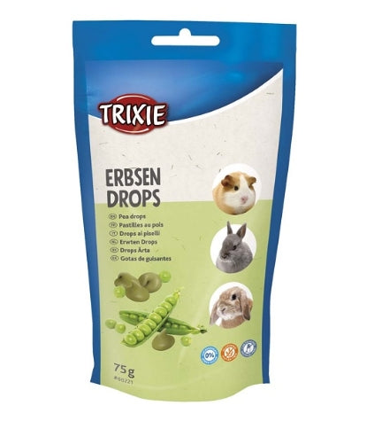 Trixie Pea Drops Small Pet Treats 75G