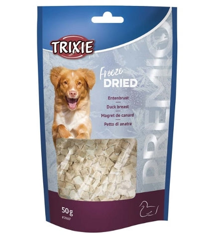 Trixie PREMIO Freeze Dried Duck Breast Dog Treats 50G