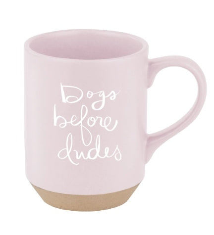 PetShop by Fringe Studio Dogs Before Dudes Stoneware Mug