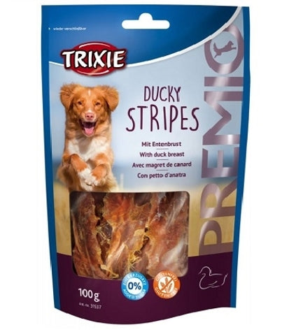 Trixie Premio Ducky Stripes Dog Treats 100G