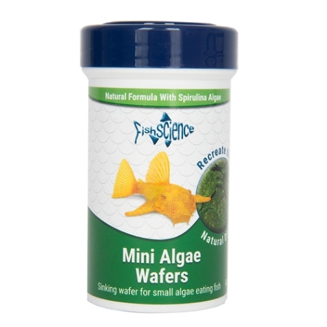 FishScience Mini Algae Wafers Fish Food