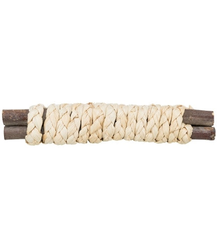 Trixie Wooden Sticks with Straw Toy for Small Pets