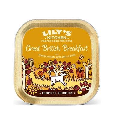 Lily's Kitchen Great British Breakfast Wet Dog Food 150G Pack of 10