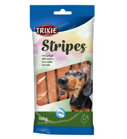Trixie Stripes with Poultry Dog Treats 100G