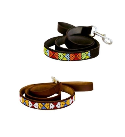 Huntlea Beaded Bow Dog Lead