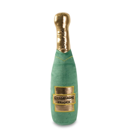 PetShop by Fringe Studio Feelin Bubbly Large Champagne Plush Dog Toy