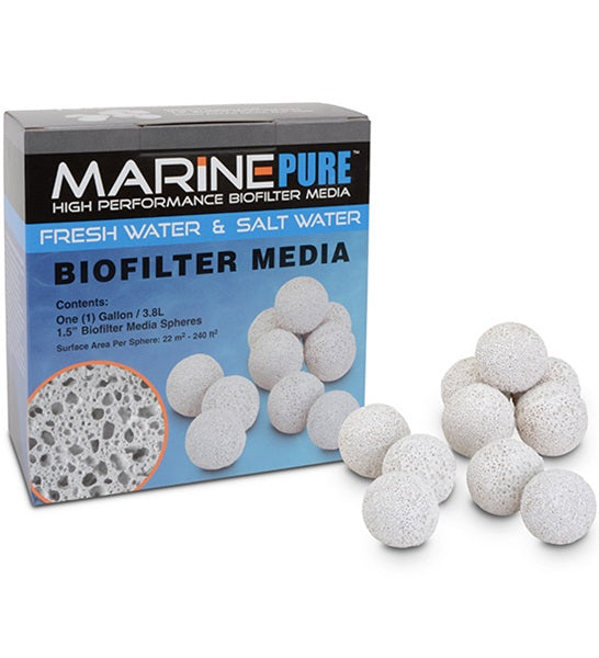 CerMedia Marine Pure 2 Quart Spheres Biofilter Media