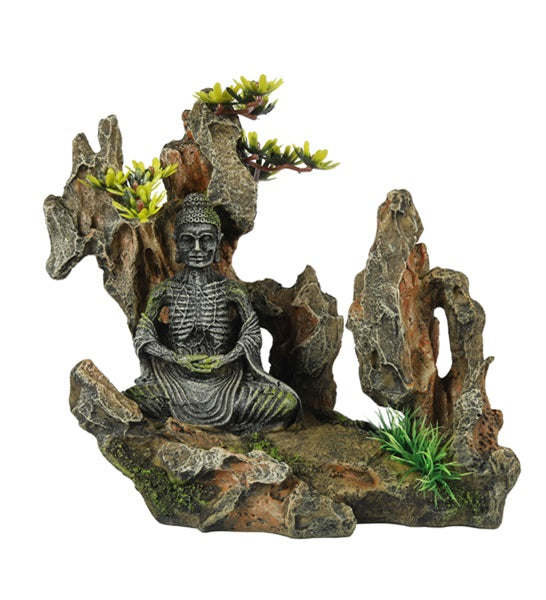 Aqua D'Ella Mountain Buddha Aquarium Decor