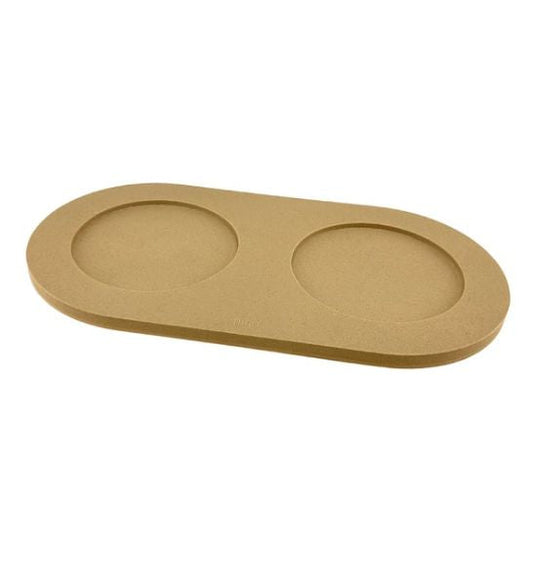 Pino Sand-made Serving Tray Camel Brown Small