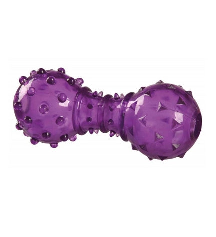 Trixie Thermoplastic Dumbbell Toy for Dogs - PINK/12CM