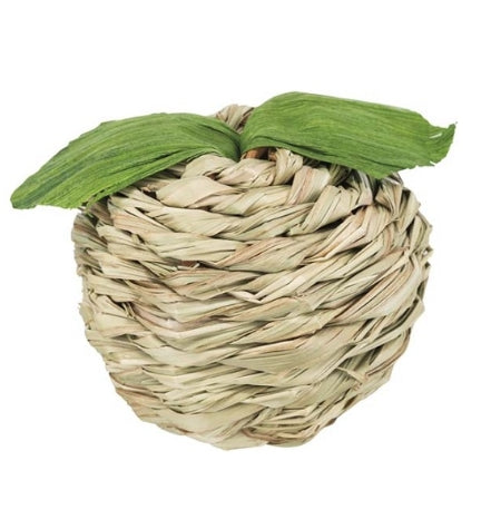 Trixie Apple Grass with/ Maize Husk Small Pet Toy