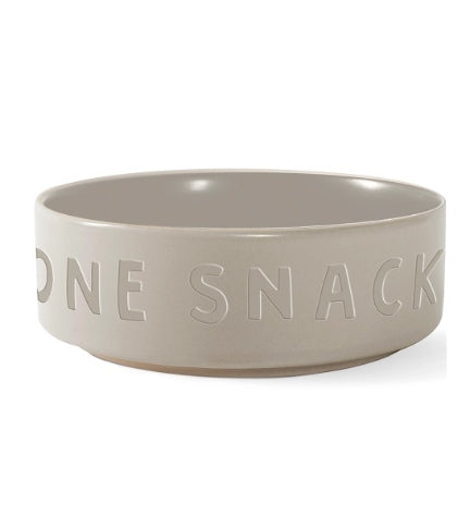 PetShop by Fringe Studio Sculpt Treat Words Dog Bowl