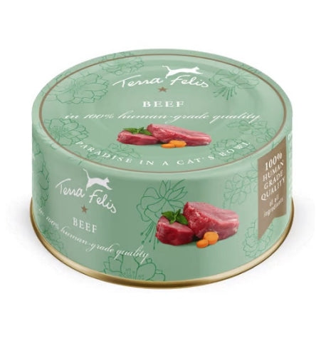 Terra Felis Beef Cat Wet Food 80G