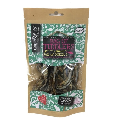 Green&Wilds Bag of Tiddlers Cat Treats 40G