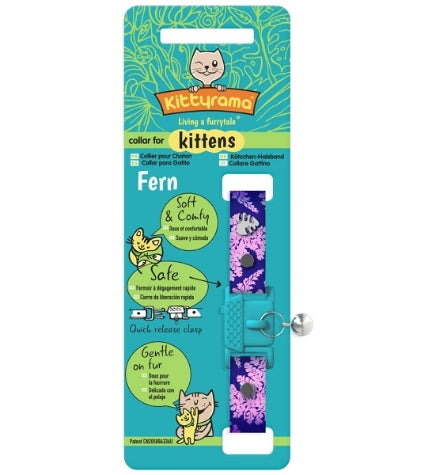 Kittyrama Botanical Fern Kitten Collar