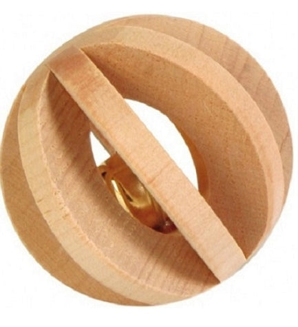 Trixie Slat Ball With Bell for Small Pets