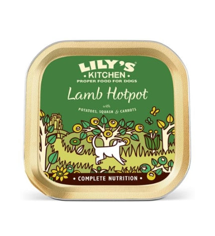 Lily's Kitchen Lamb Hotpot Wet Dog Food 150G Pack of 10