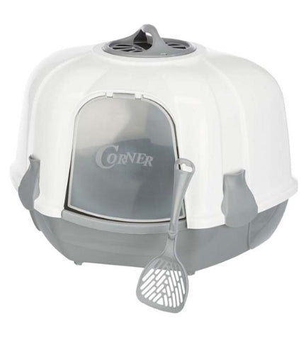 Trixie Maro Corner Litter Tray with/ Hood