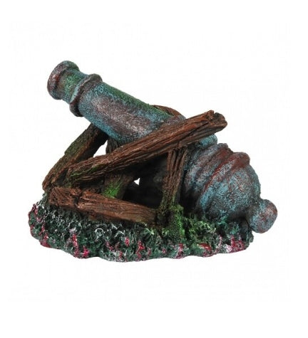 Aqua D'Ella Broken Canon Ornament for Aquariums