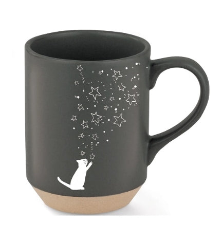 PetShop by Fringe Studio Celestial Cat Stoneware Mug