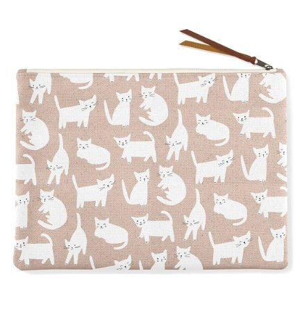 PetShop by Fringe Studio Miss Kitty Canvas Pouch