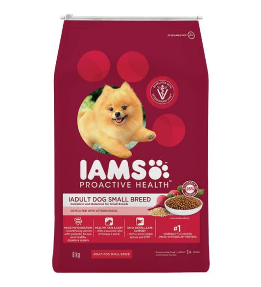 IAMS Proactive Health Adult Dog Small Breed Dry Dog Food - CHICKEN