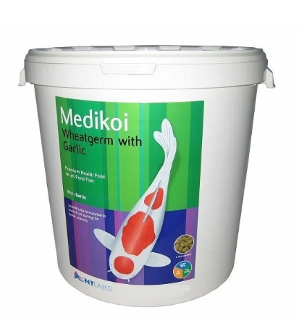 NT Labs Medikoi Wheatgerm Garlic 6mm Food for Fish