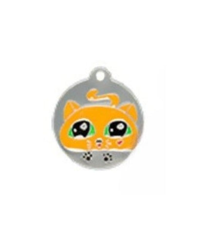 GoScribe Pet Tag Orange Kitty