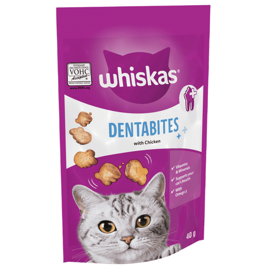 Whiskas DentaBites with Chicken Cat Treats