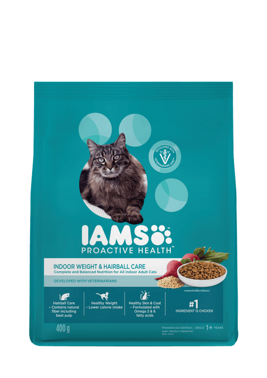 IAMS Proactive Health Indoor Weight & Hairball Care Dry Cat Food